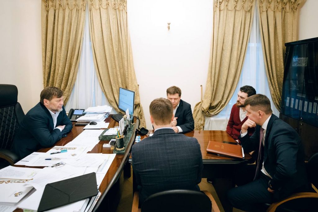 Рабочая встреча с заместителем министра спорта РФ